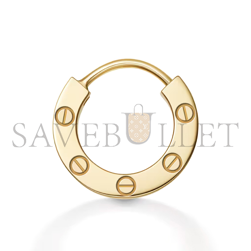 CARTIER LOVE SINGLE EARRING B8301423